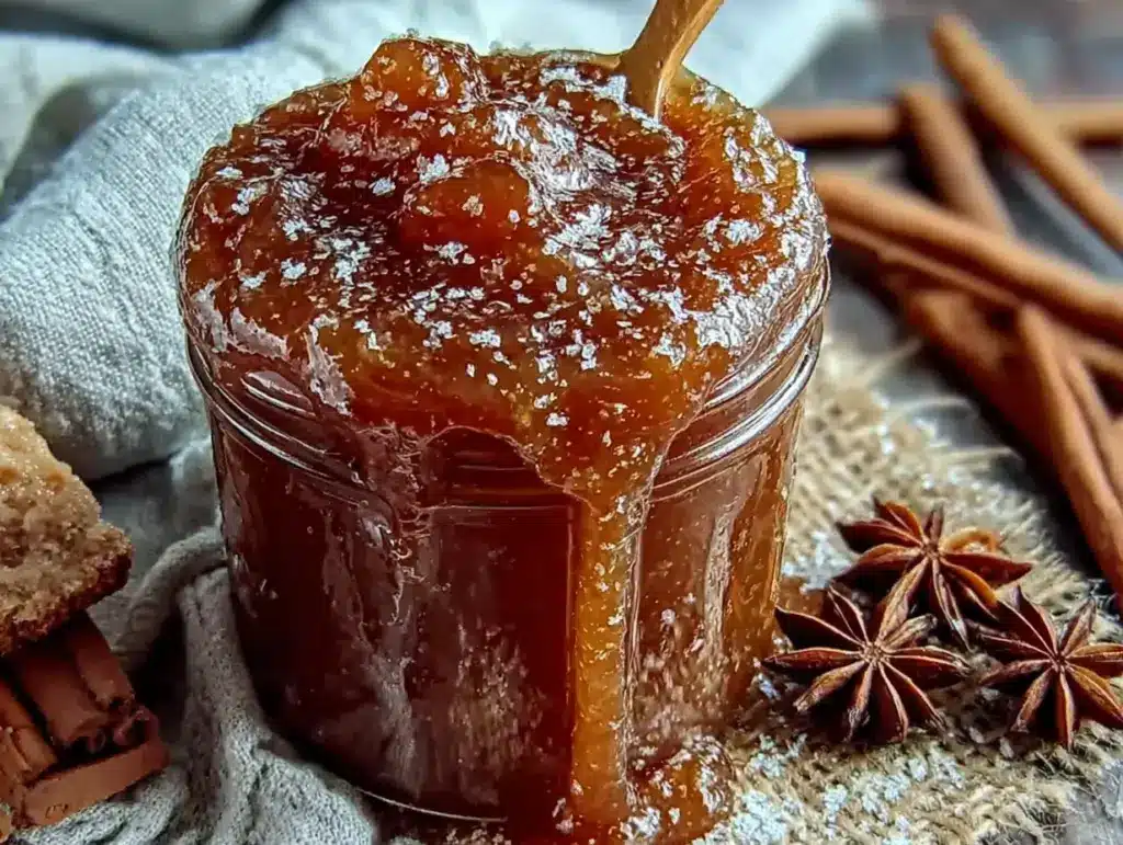confiture de pommes cannelle vanille rapide - featured image