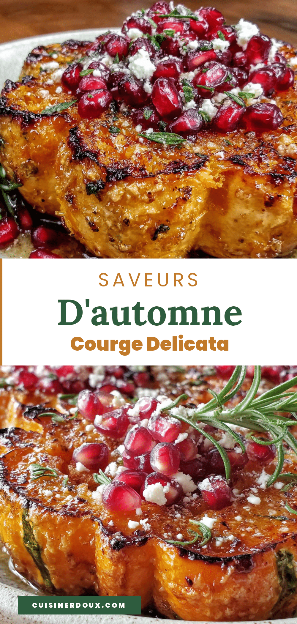 courge delicata rôtie recipe