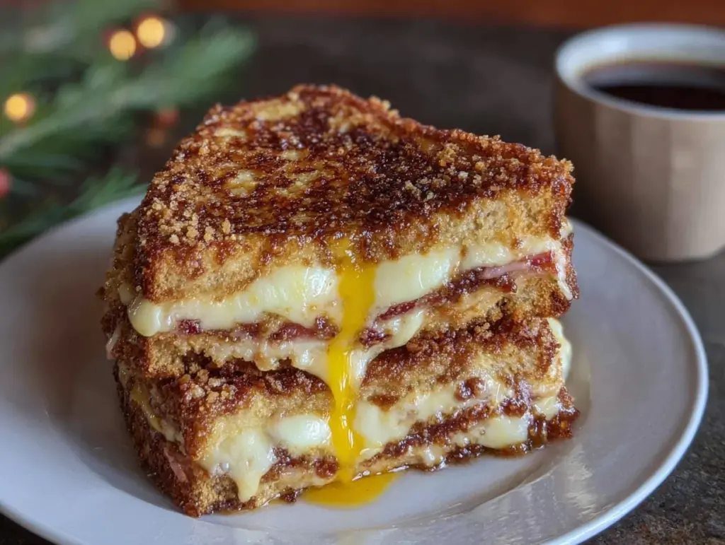 croque madame croustillant et fondant - featured image