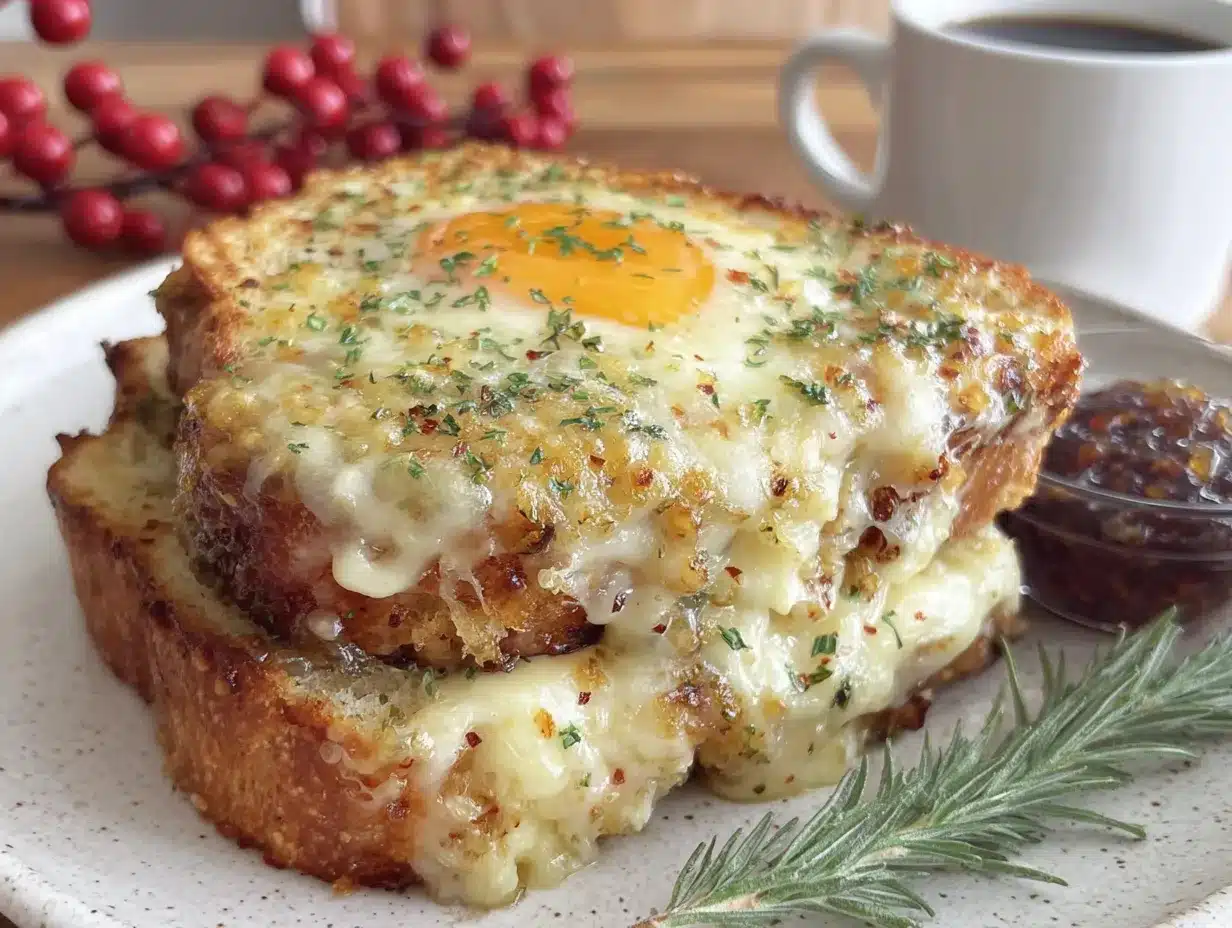 croque madame croustillant et fondant preparation steps