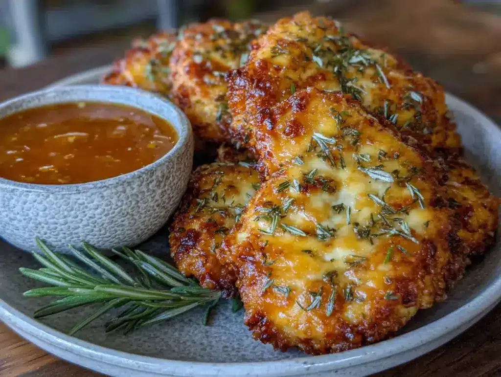 croustillants chicken tenders sauce Sriracha miel - featured image