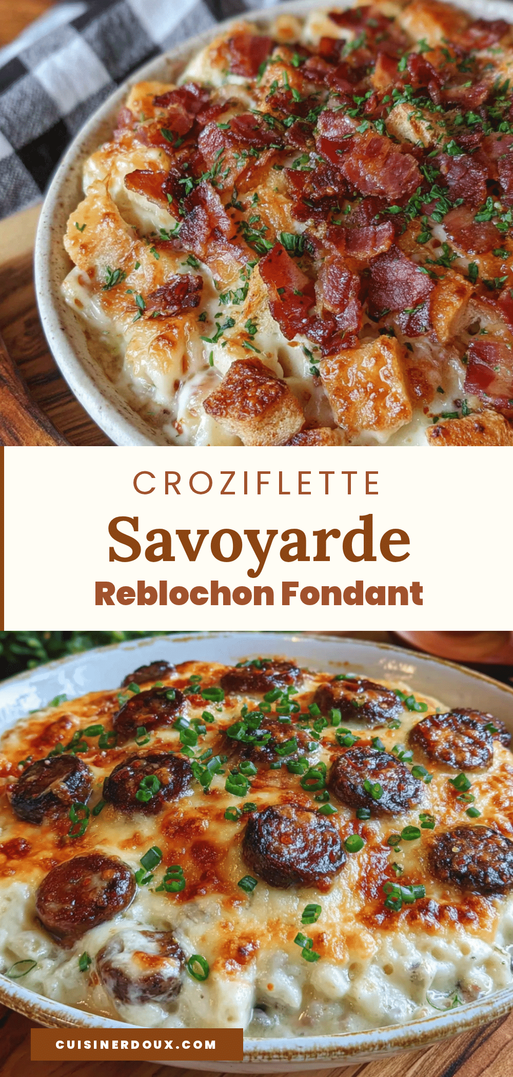 croziflette savoyarde au reblochon recipe