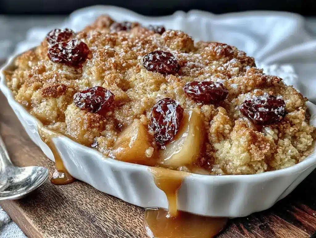 crumble aux pommes et cannelle - featured image
