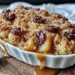 crumble aux pommes et cannelle - featured image