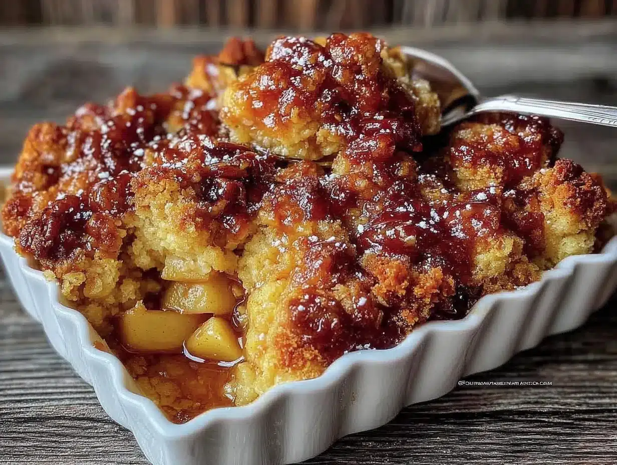 crumble aux pommes et cannelle preparation steps
