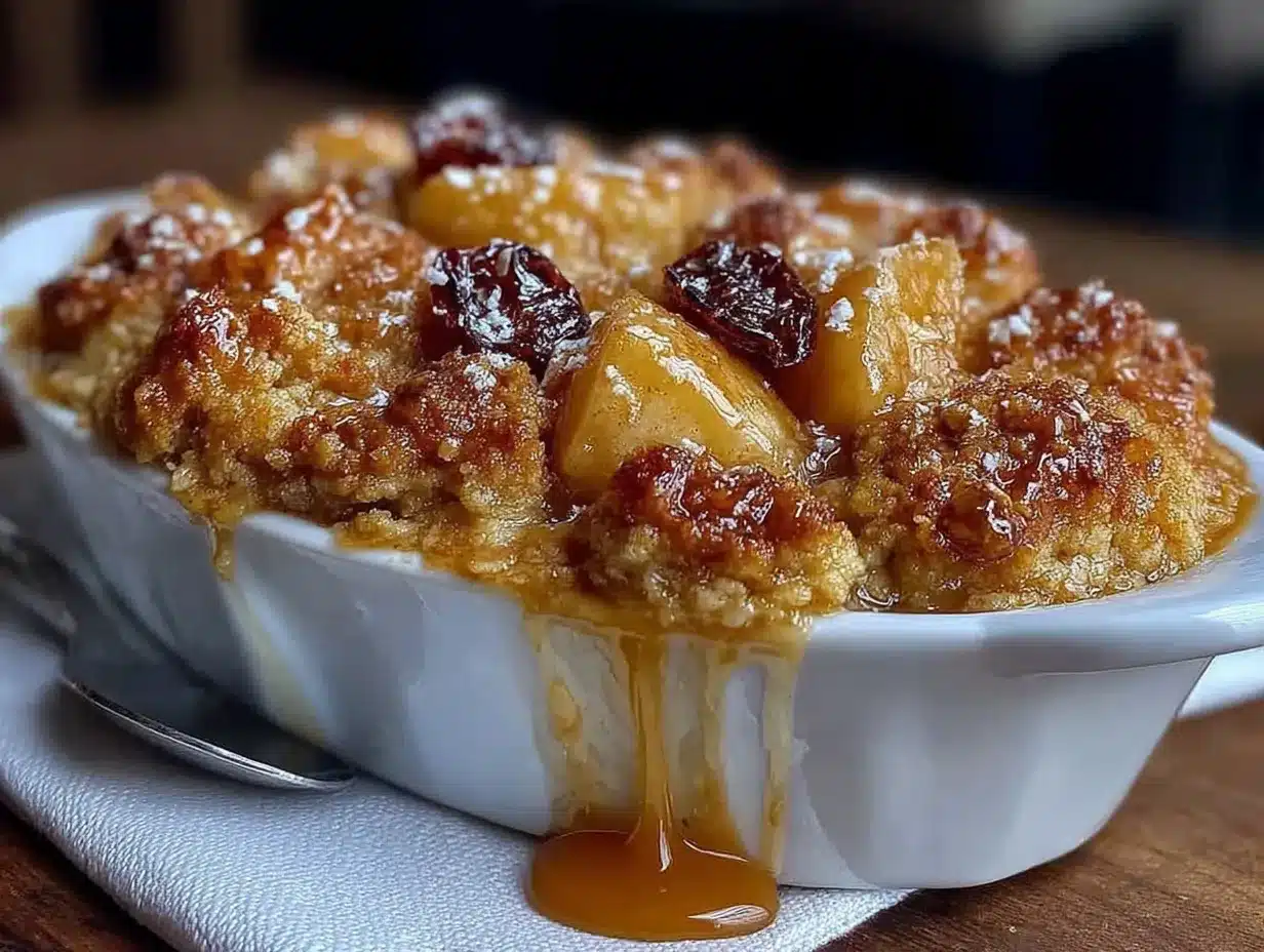 crumble aux pommes et cannelle preparation steps