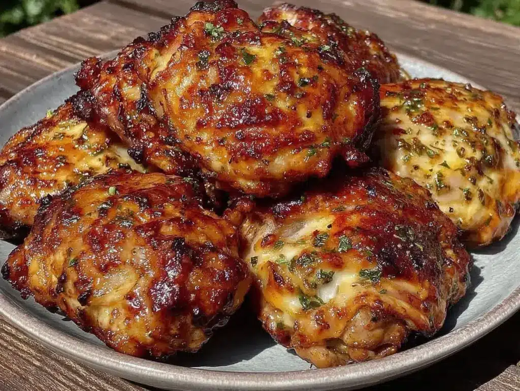 cuisses de poulet parmesan à l’air fryer - featured image