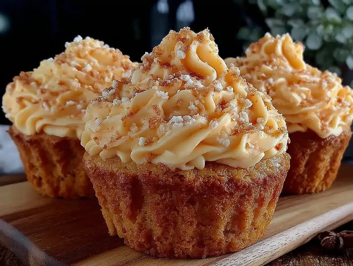 Cupcakes citrouille ultra moelleux preparation steps
