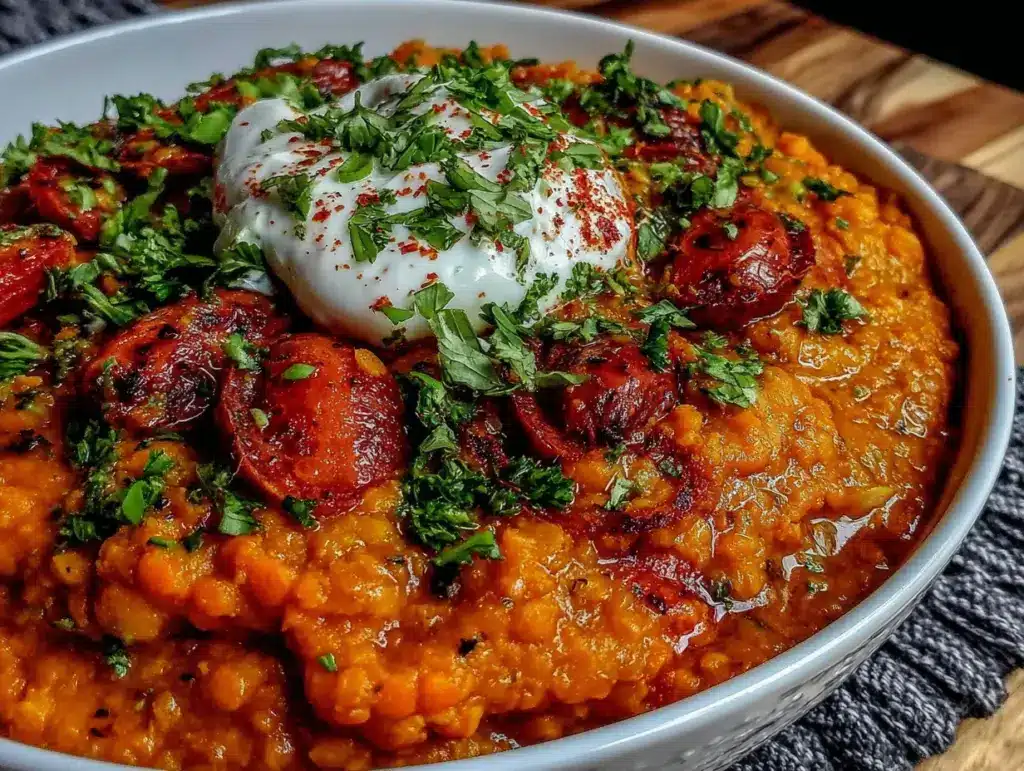 curry de lentilles corail crémeux dautomne - featured image