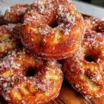 donuts fondants aux pommes et cannelle - featured image