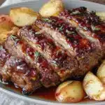 filet de porc miel pommes caramélisées - featured image