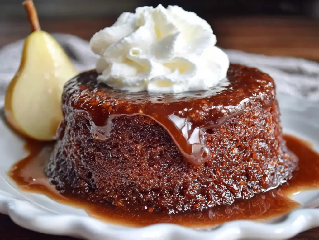 fondant poire chocolat - featured image