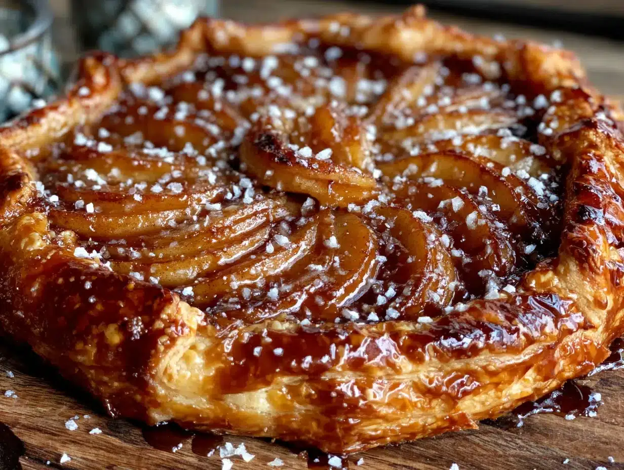 galette aux pommes épicées au vin chaud preparation steps