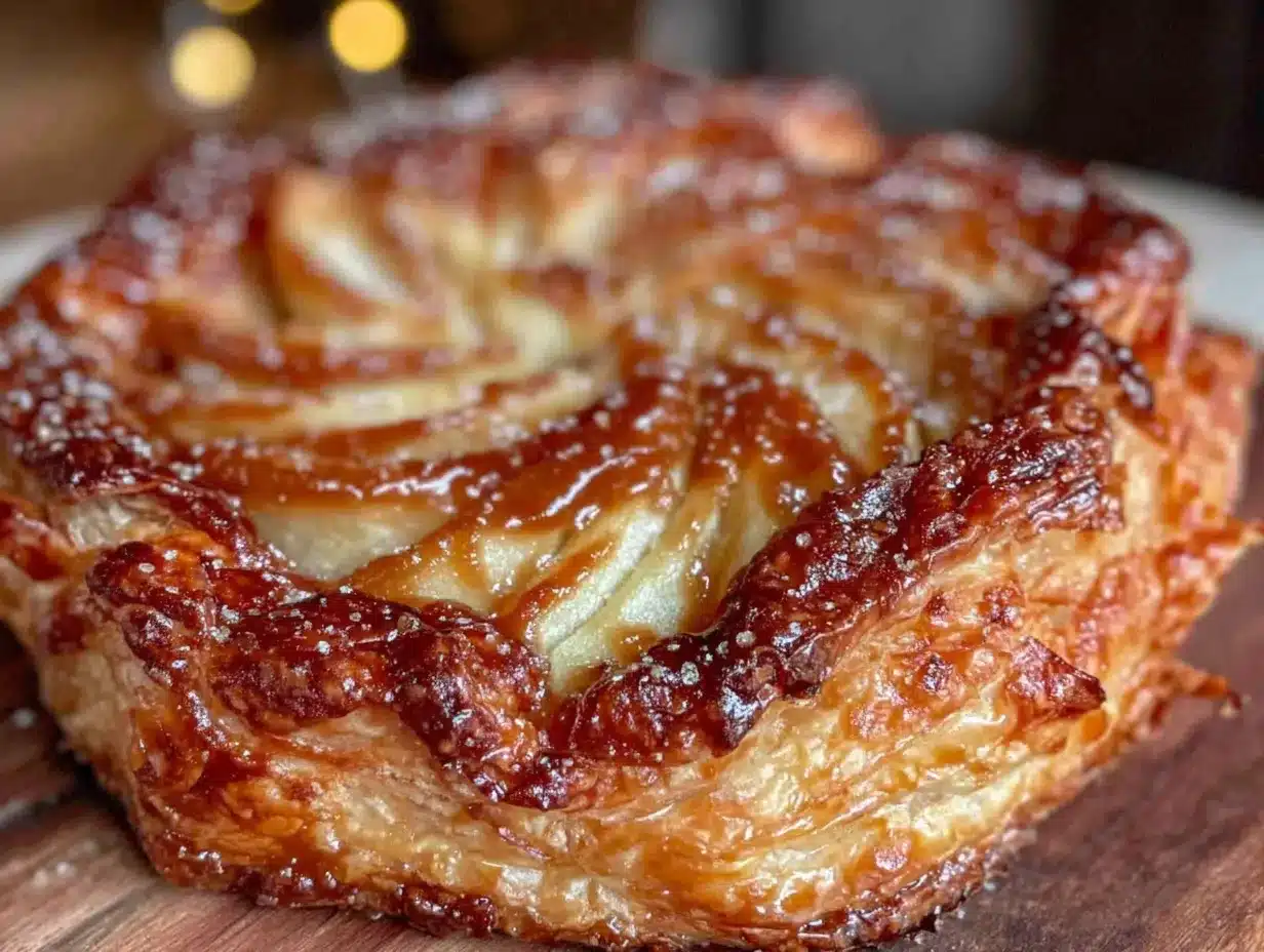 galette des rois pomme-caramel beurre salé preparation steps