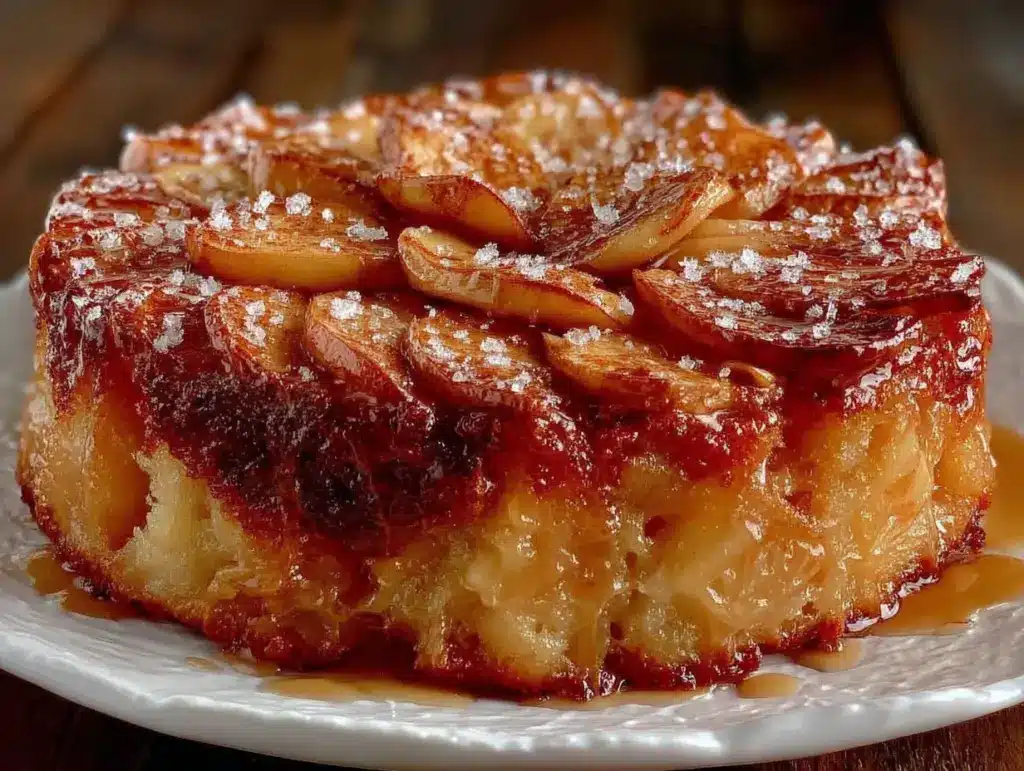 gâteau aux pommes cannelle moelleux - featured image