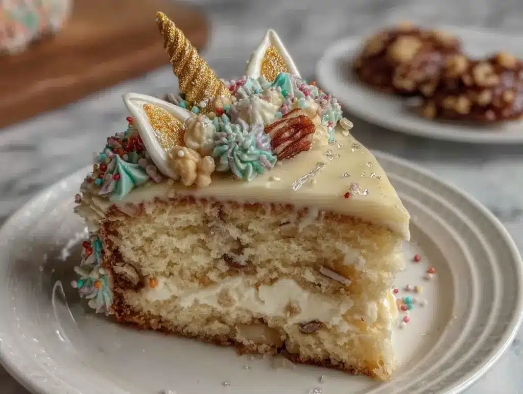 gâteau licorne crémeux ultra facile - featured image