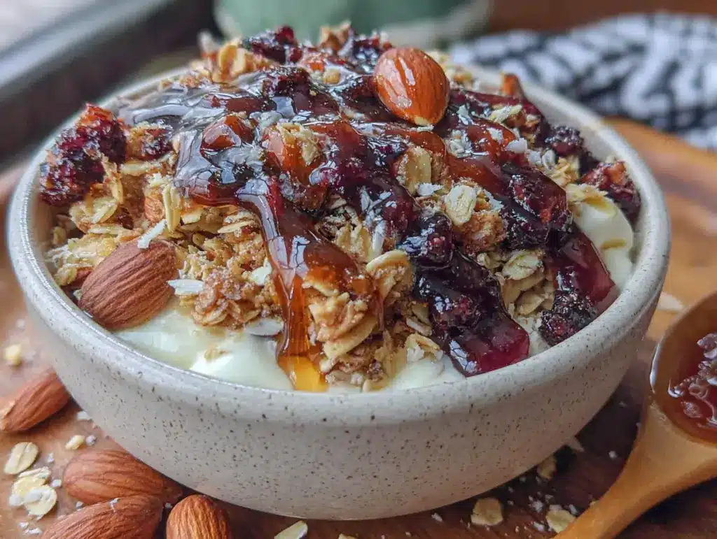 granola maison croustillant miel amandes - featured image