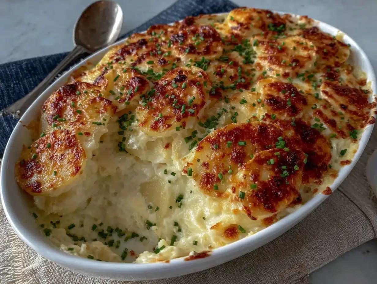 gratin dauphinois crémeux preparation steps