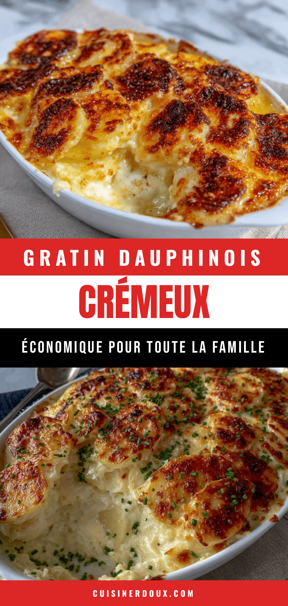 gratin dauphinois crémeux recipe