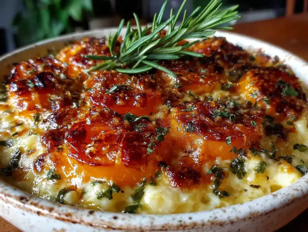 gratin de potimarron crémeux - featured image