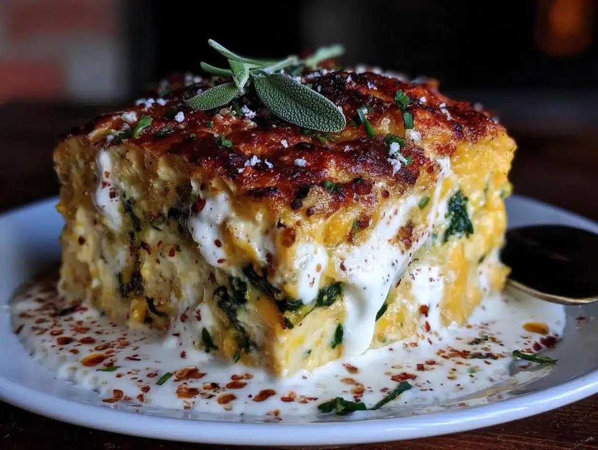 lasagnes butternut épinards ricotta preparation steps