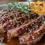 magret de canard sauce miel épices de Noël - featured image