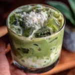matcha glacé crémeux au lait davoine - featured image
