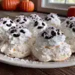 meringues fantômes halloween - featured image