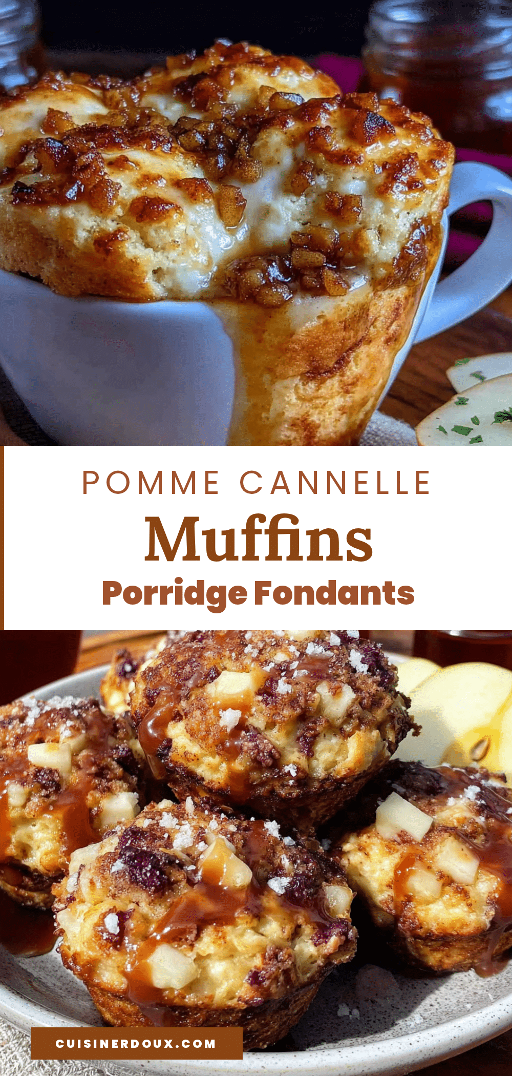 moelleux aux pommes et cannelle recipe