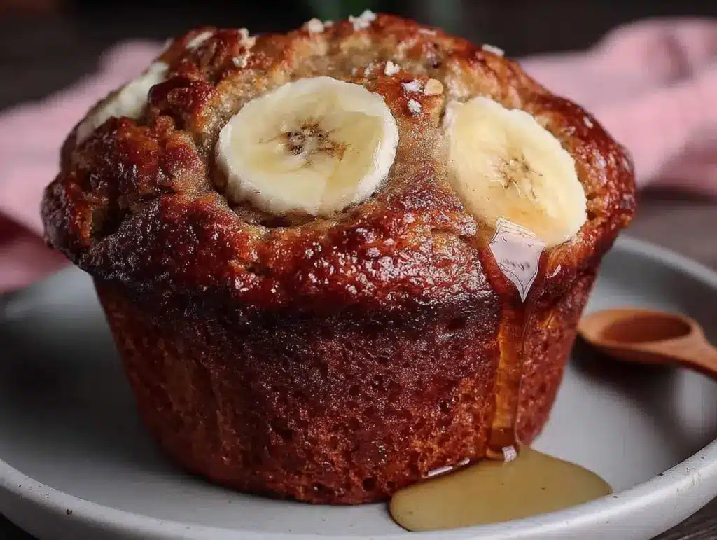 muffins banane avoine moelleux - featured image