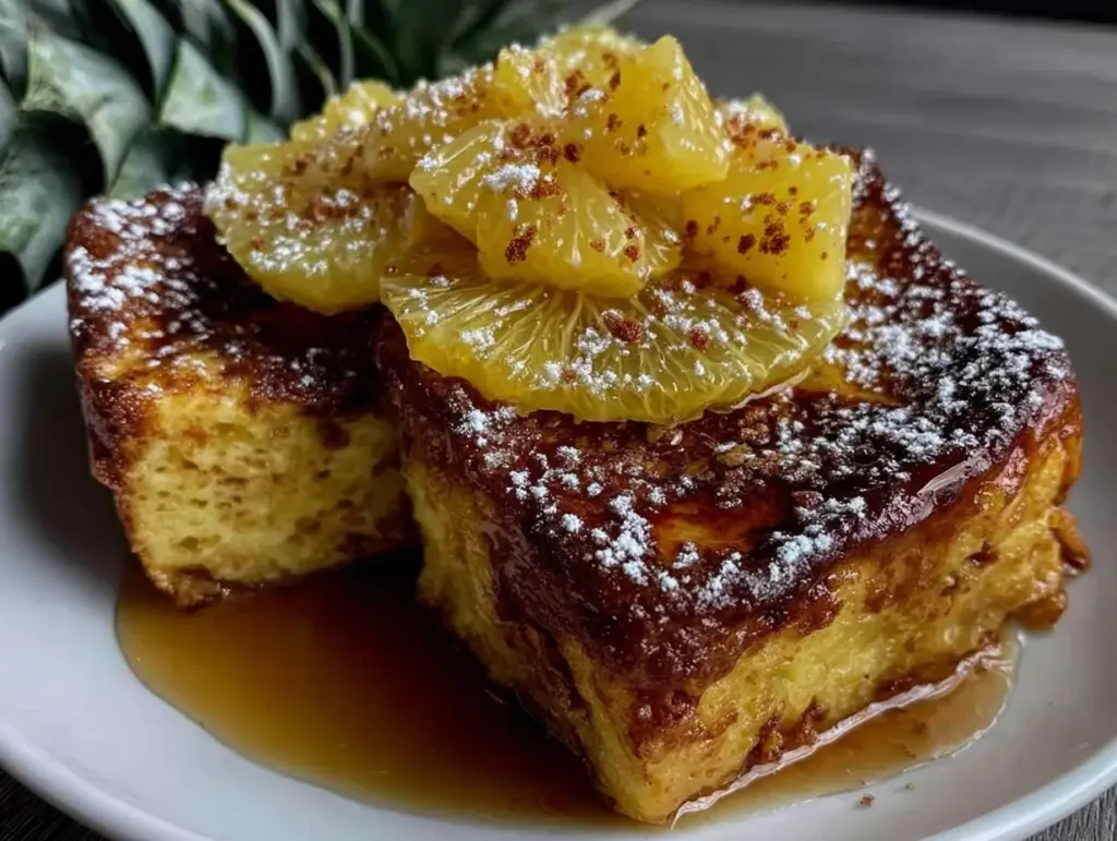 pain perdu de Noël cannelle orange - featured image