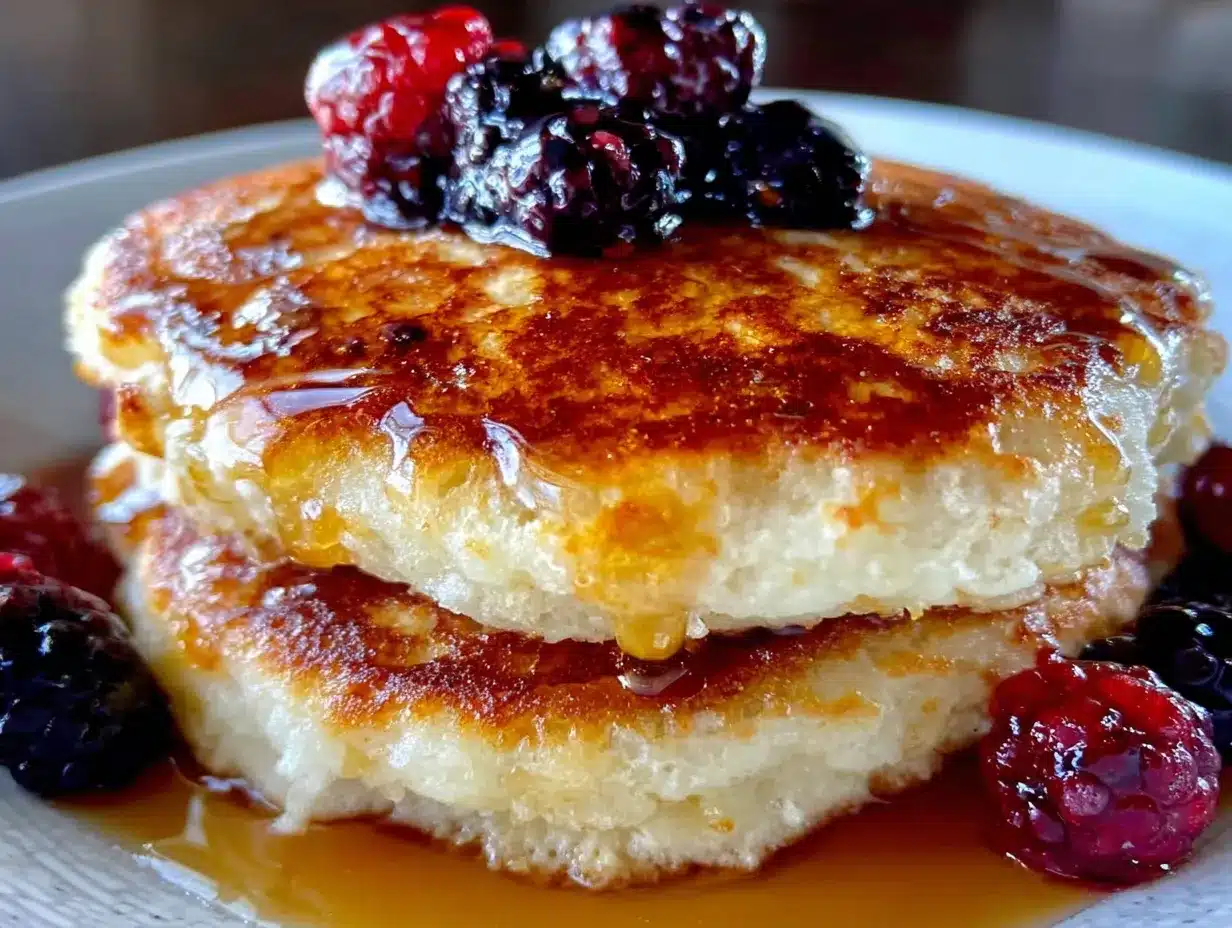 pancakes moelleux à laméricaine preparation steps