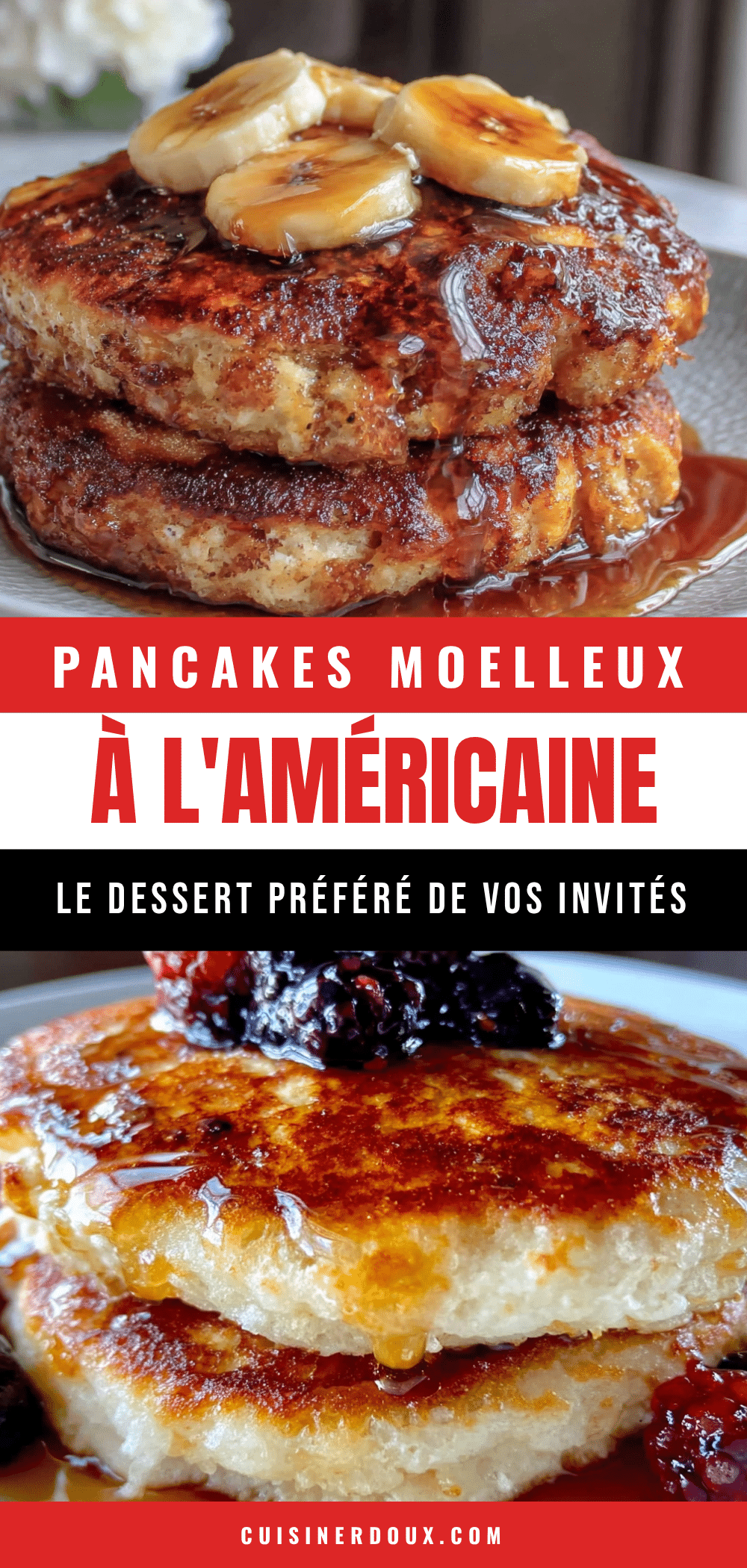 pancakes moelleux à laméricaine recipe