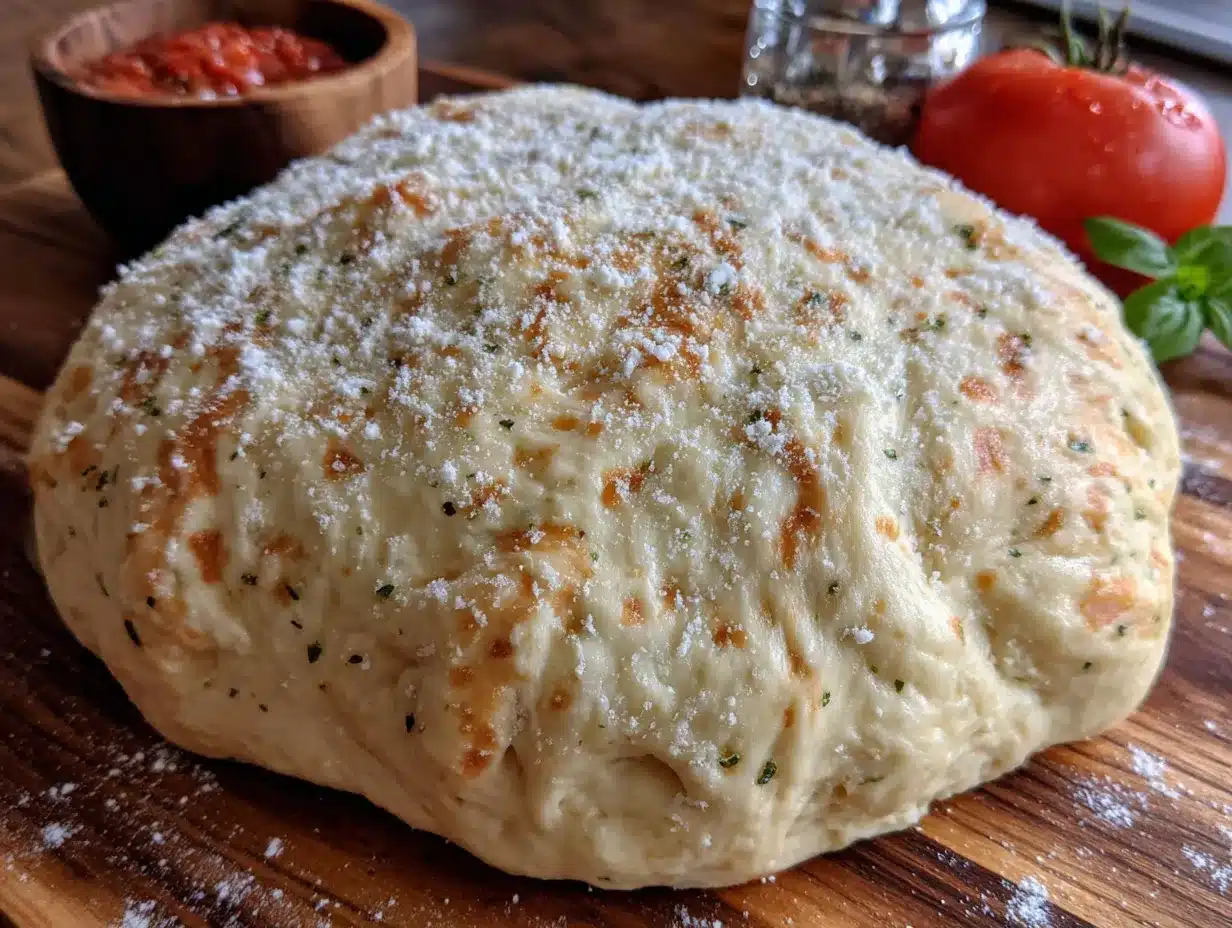 pâte à pizza margherita maison preparation steps