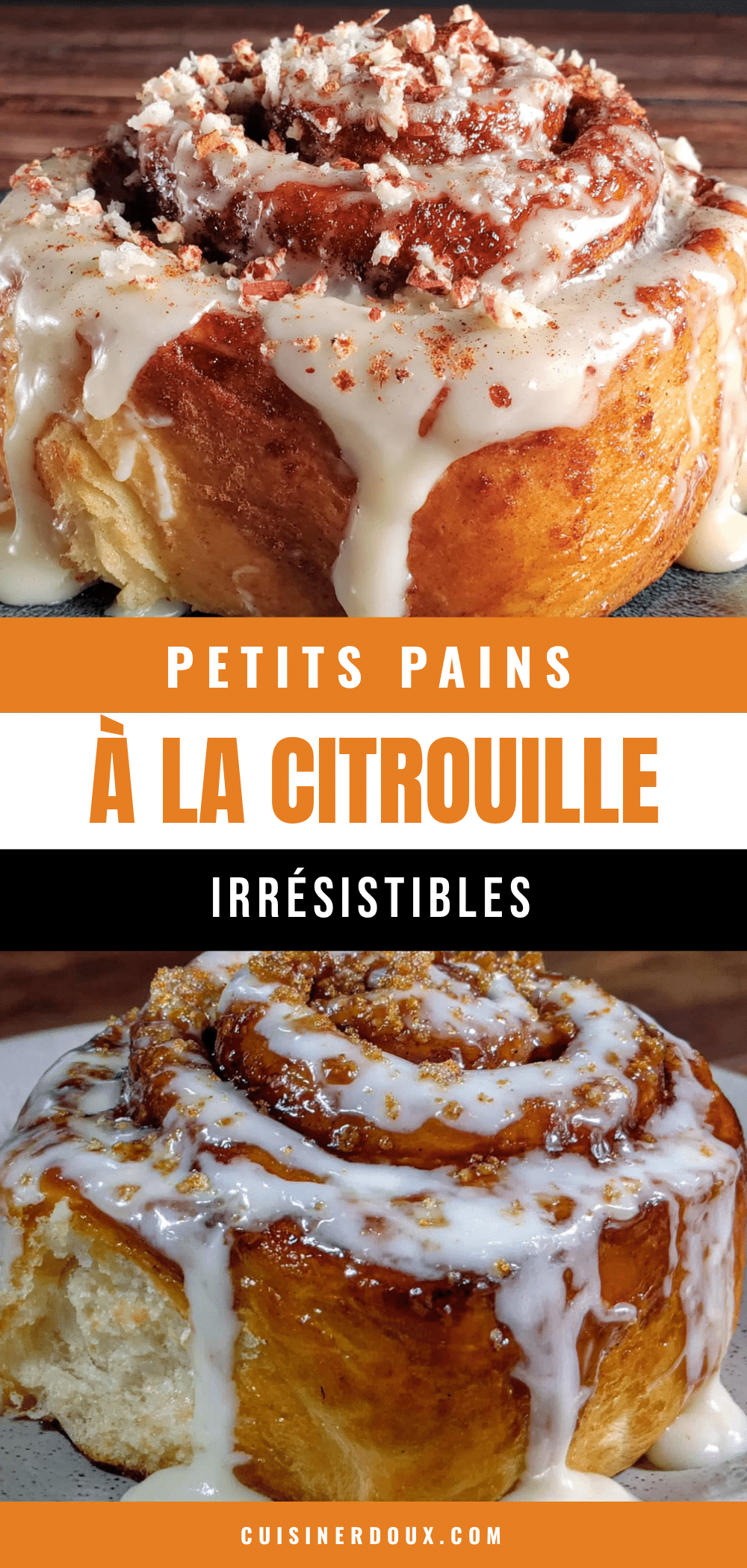 petits pains à la citrouille recipe