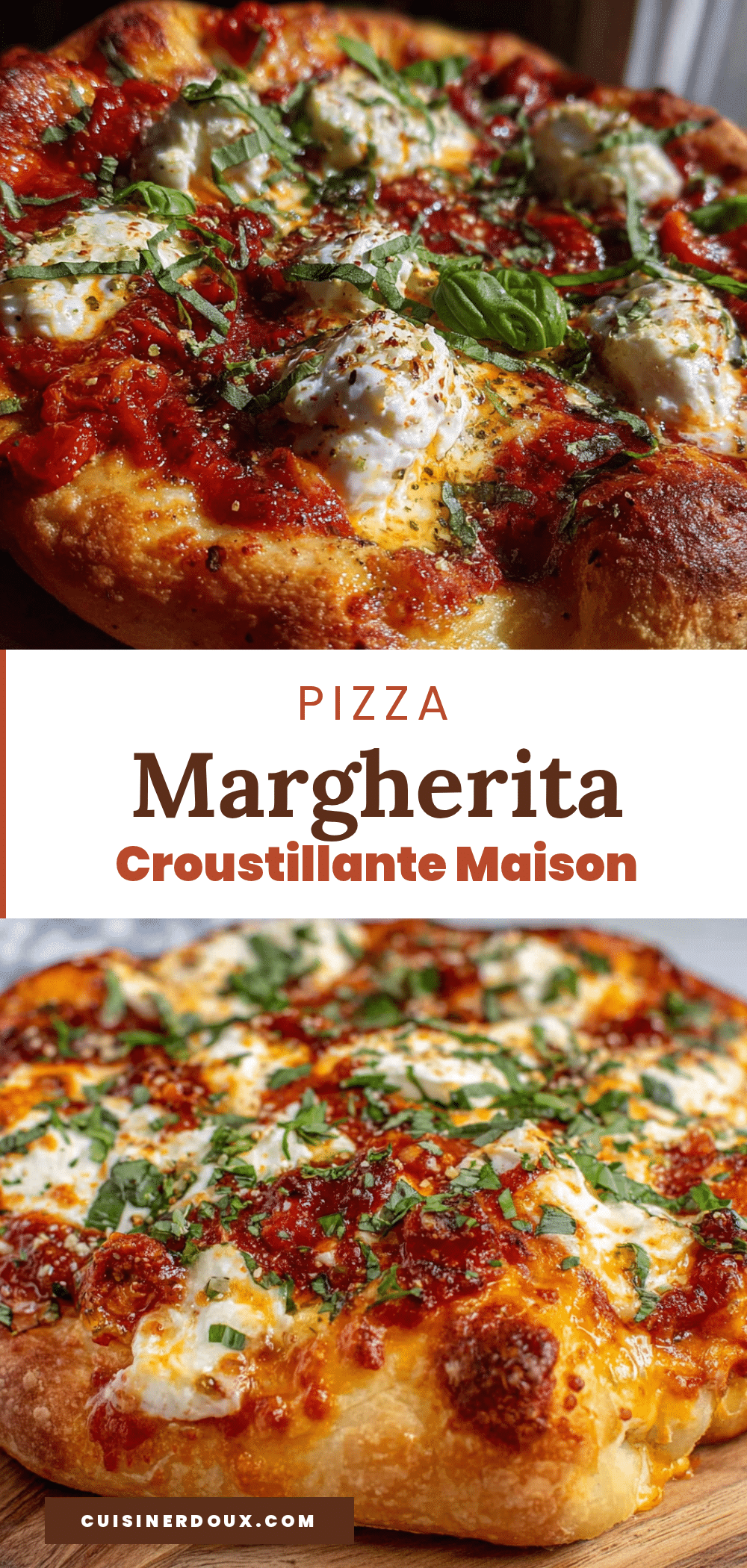 pizza margherita croustillante maison recipe
