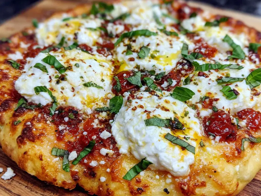 Pizza margherita pรขte fine maison - featured image