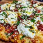Pizza margherita pâte fine maison - featured image