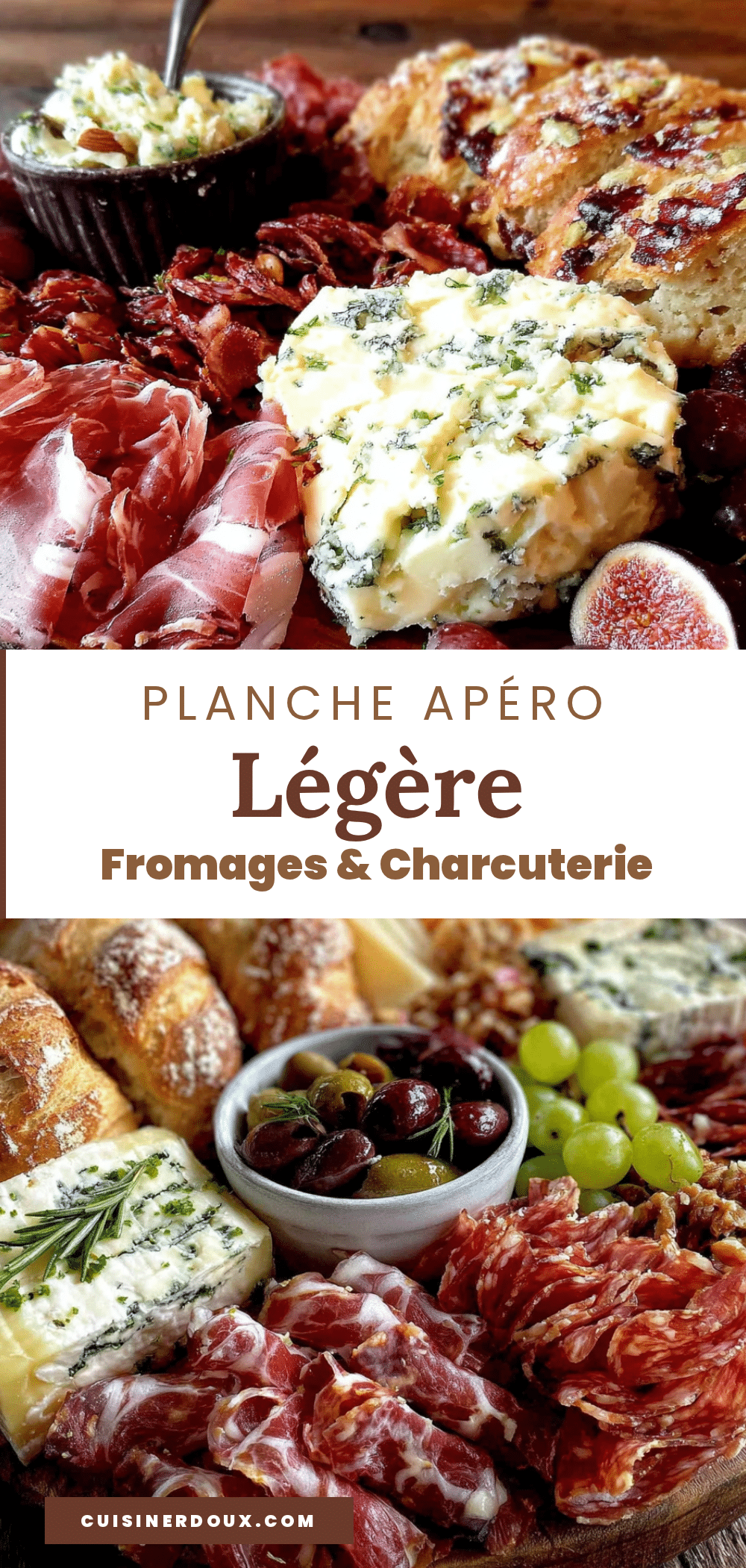 planche apéro légère fromages charcuterie recipe