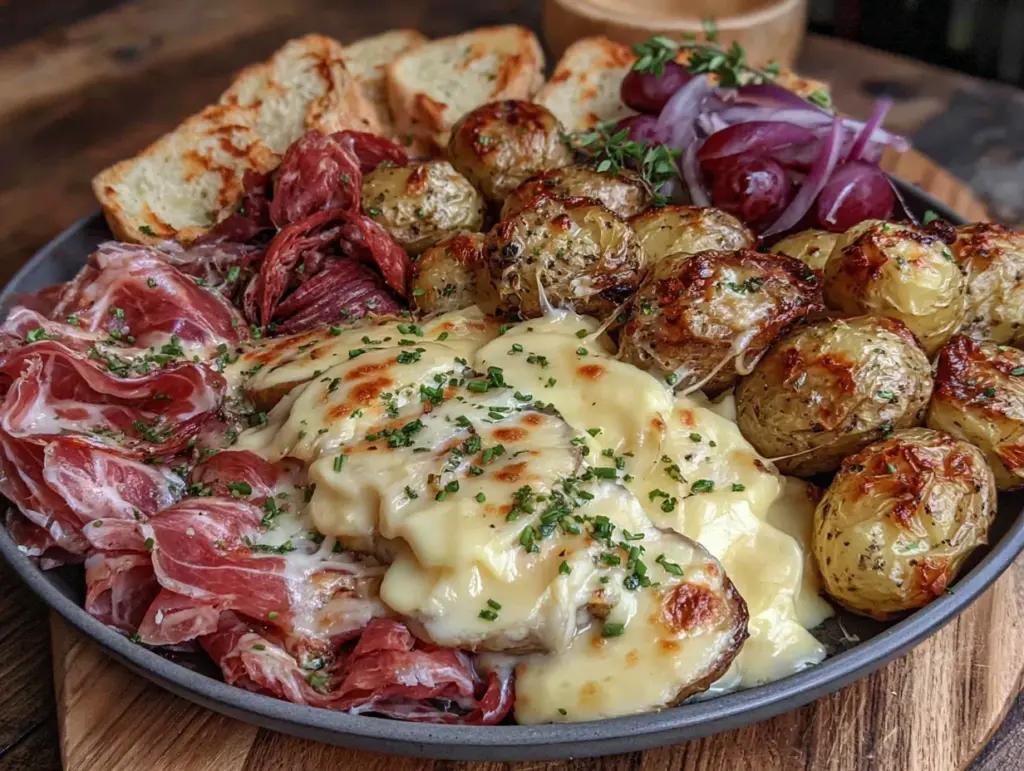 plateau raclette fondant prêt en 15 minutes - featured image
