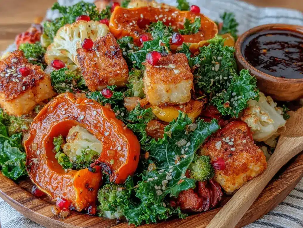 poêlée dautomne au tofu croustillant - featured image