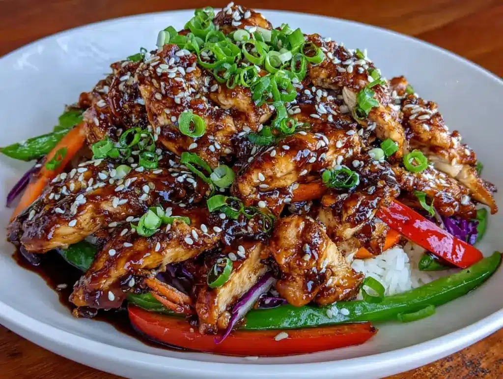 poêlée de poulet teriyaki express - featured image