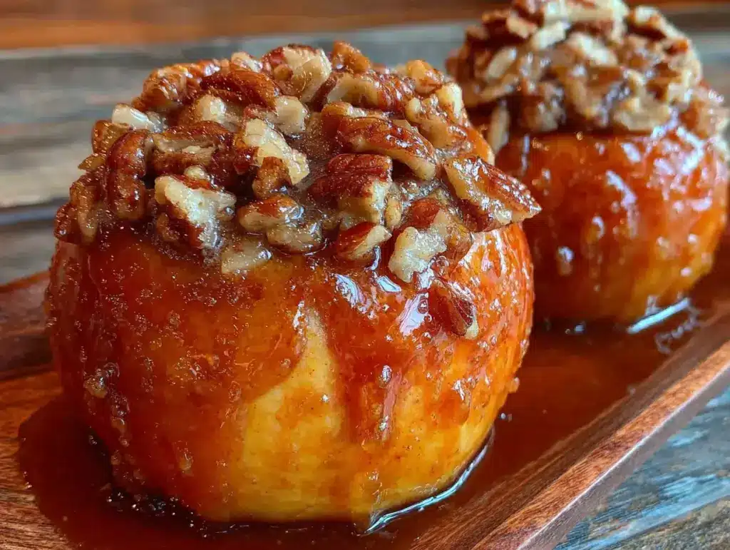 pommes fondantes aux noix et miel - featured image
