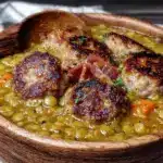 potée lentilles vertes saucisse fumée - featured image