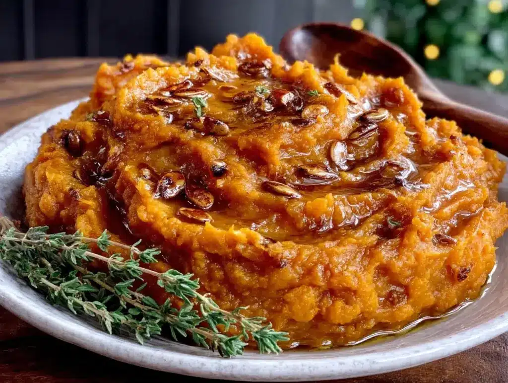 purée de potimarron rôti crémeuse - featured image