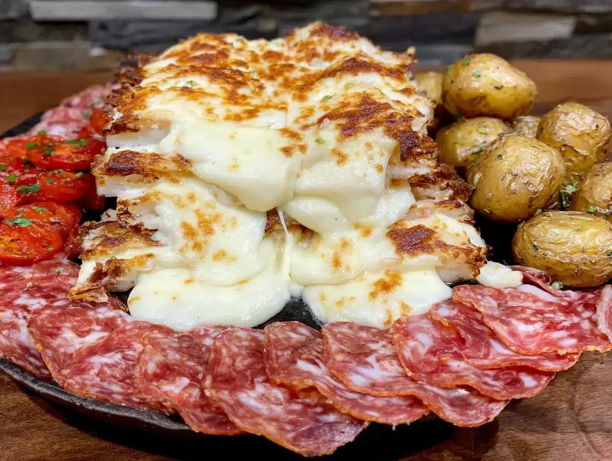 raclette crémeuse preparation steps