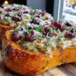 recette butternut farcie quinoa - featured image