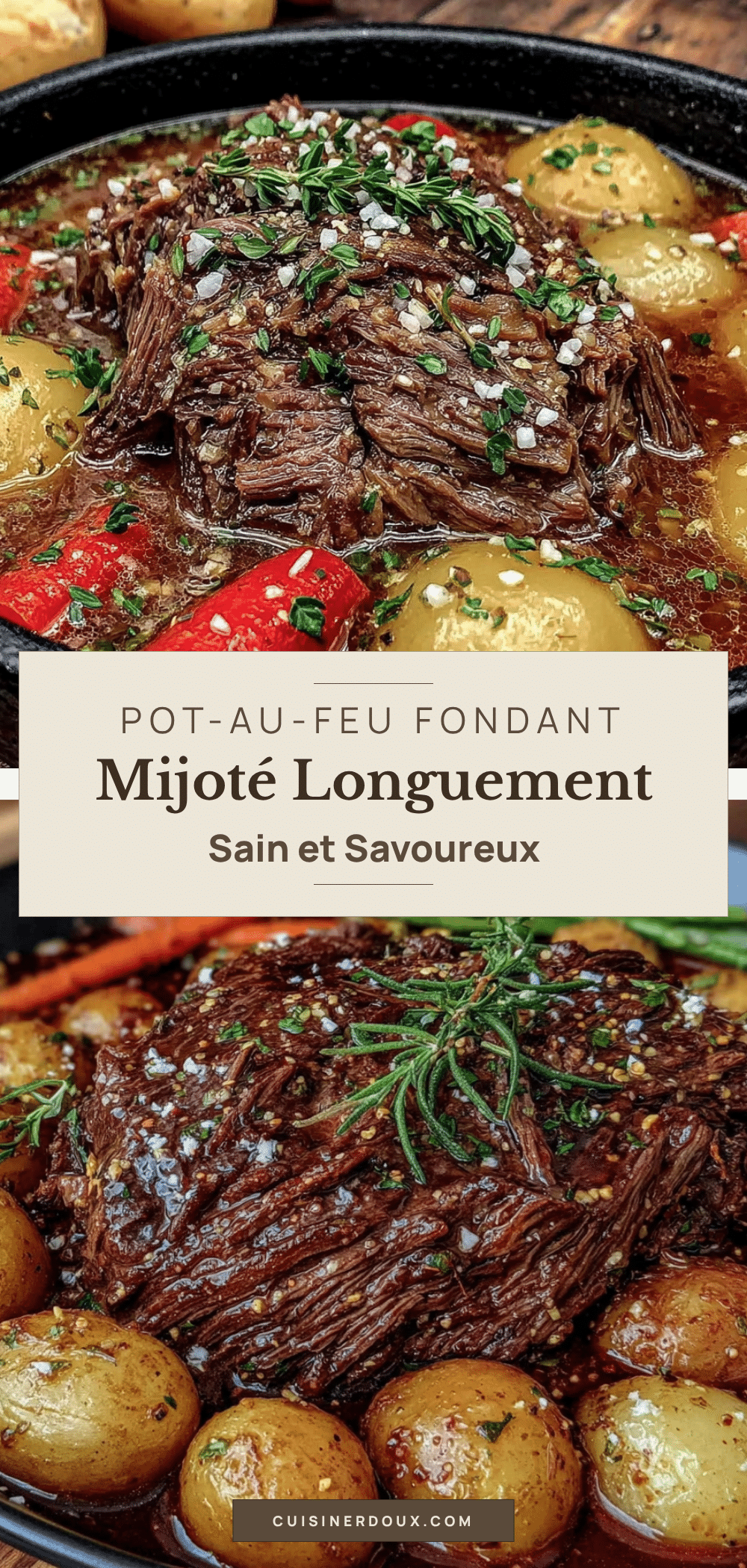 recette pot-au-feu fondant mijoté longuement recipe
