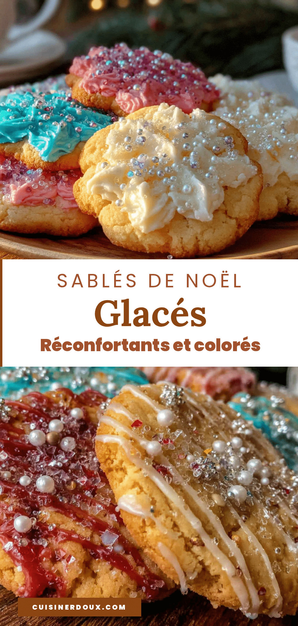 sablés de Noël glacés faciles recipe