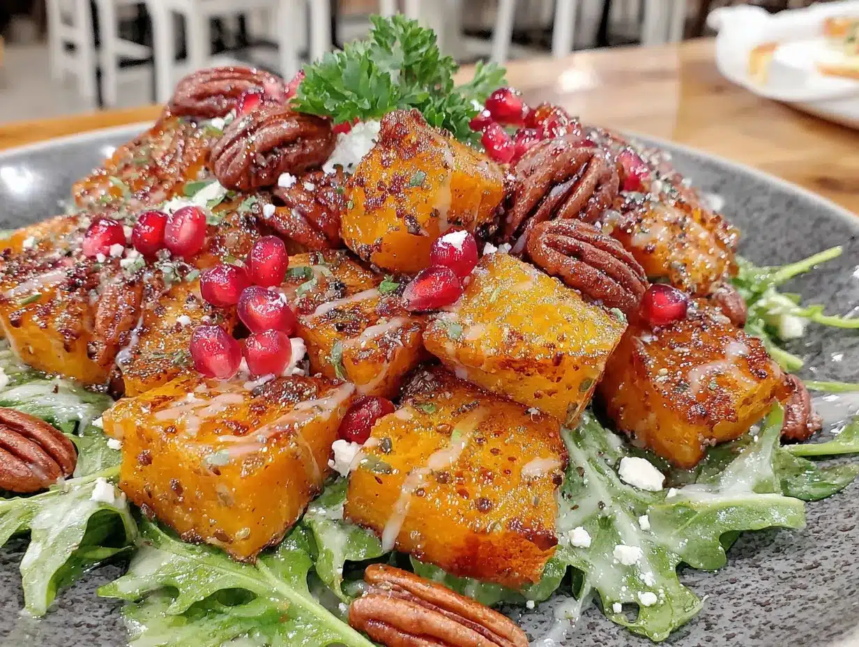 salade dautomne butternut grenade feta preparation steps